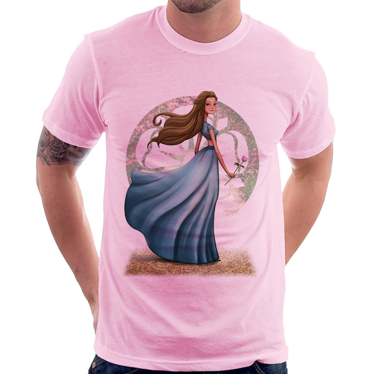 Camiseta Margaery Tyrell Art - Rosa Bebê