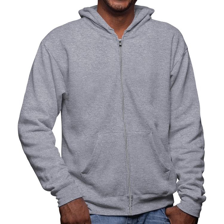 Blusa Moletom Cavalo Vintage Sunset Masculina com Capuz e Zíper - Mescla