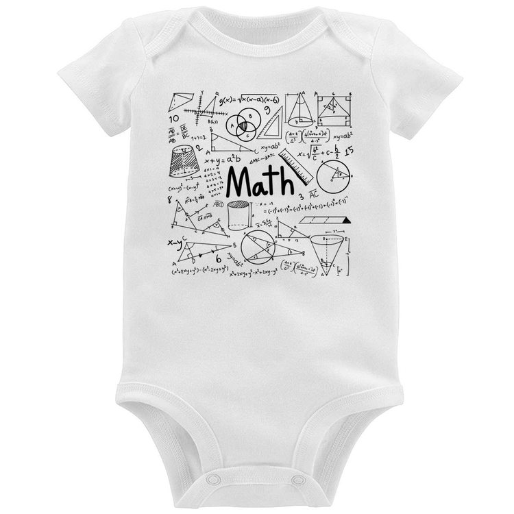 Body Bebê Matemática