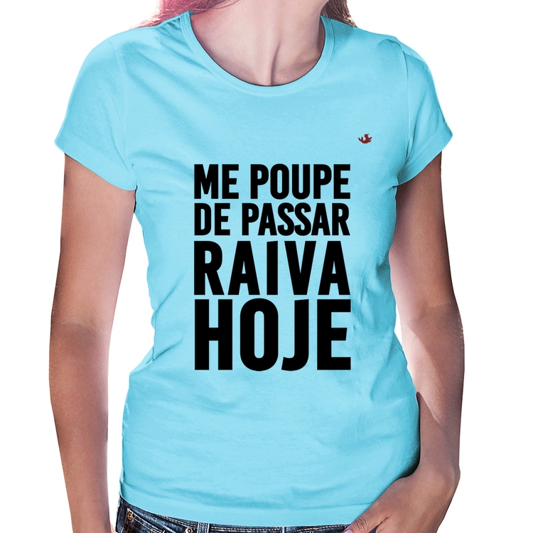 Baby Look Me poupe de passar raiva hoje - Azul Bebê