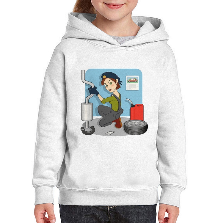 Moletom Infantil Mecânica