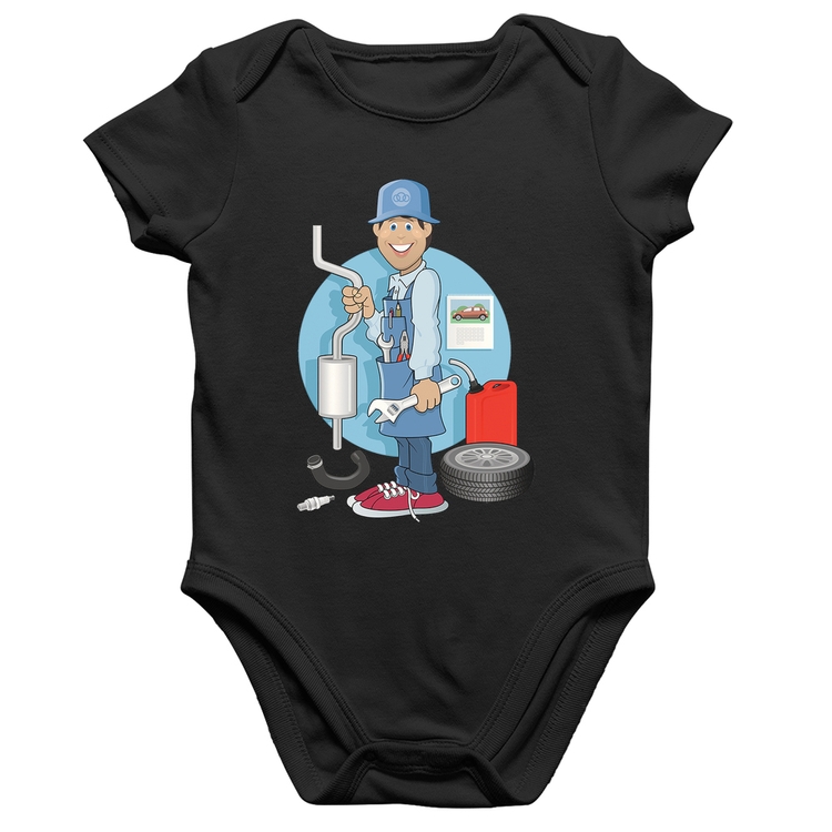 Body Bebê Algodão Mecânico