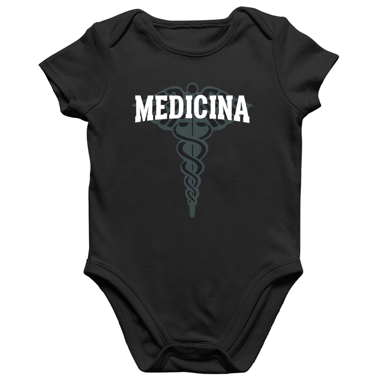 Body Bebê Algodão Medicina