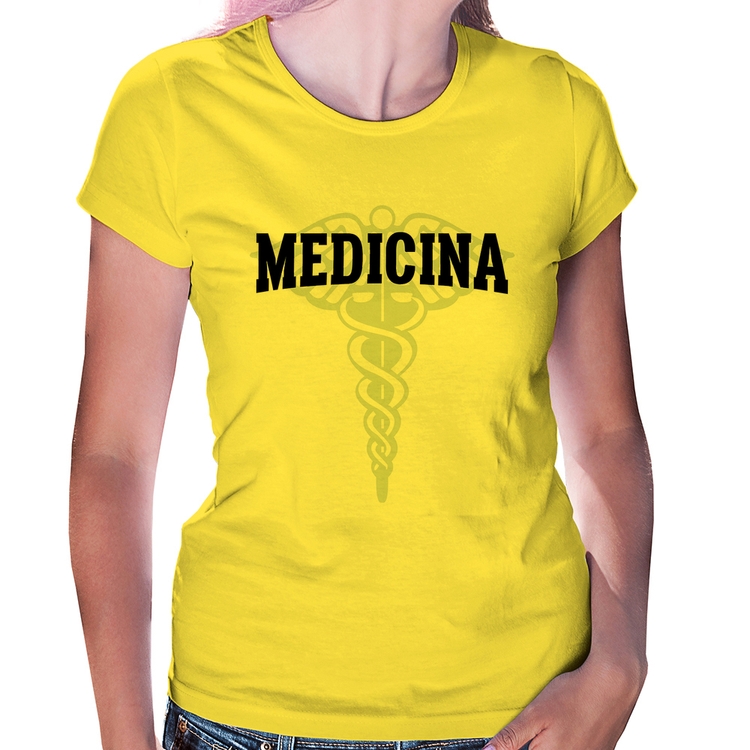 Baby Look Medicina - Amarela