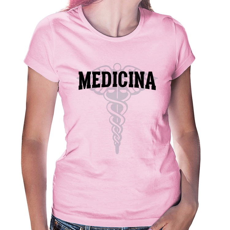 Baby Look Medicina - Rosa Bebê