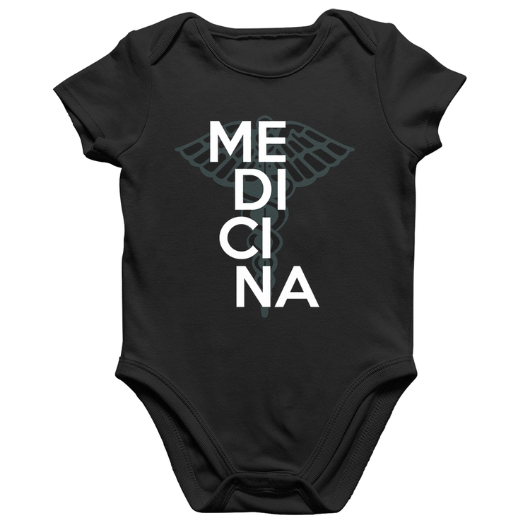 Body Bebê Algodão Medicina Estudante