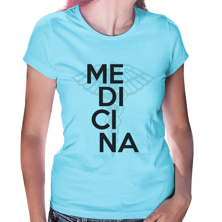 Baby Look Medicina Estudante - Azul Bebê