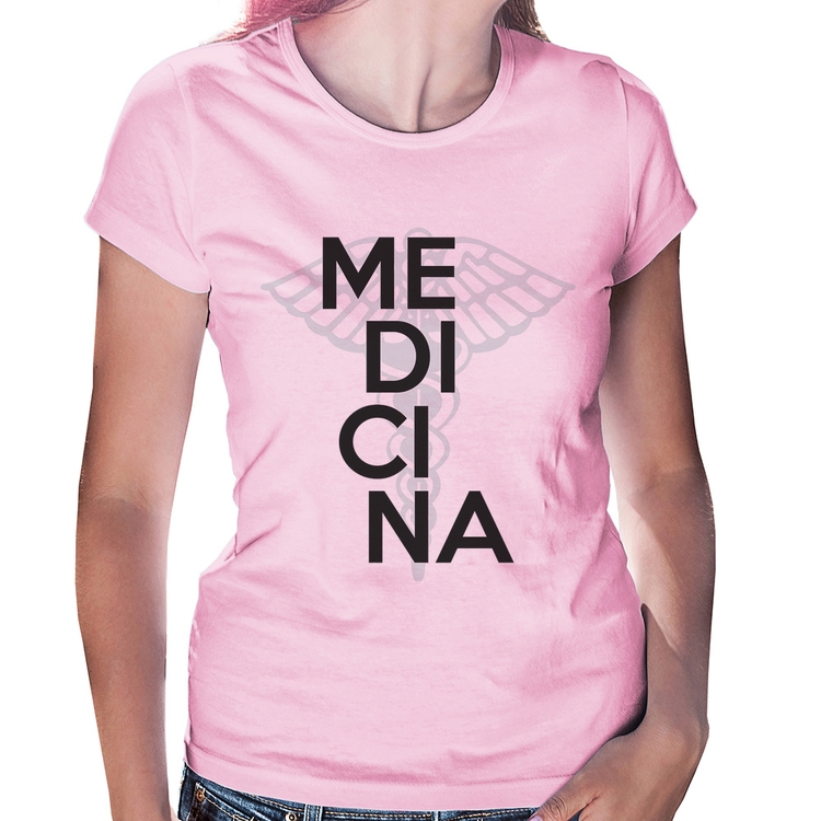 Baby Look Medicina Estudante - Rosa Bebê