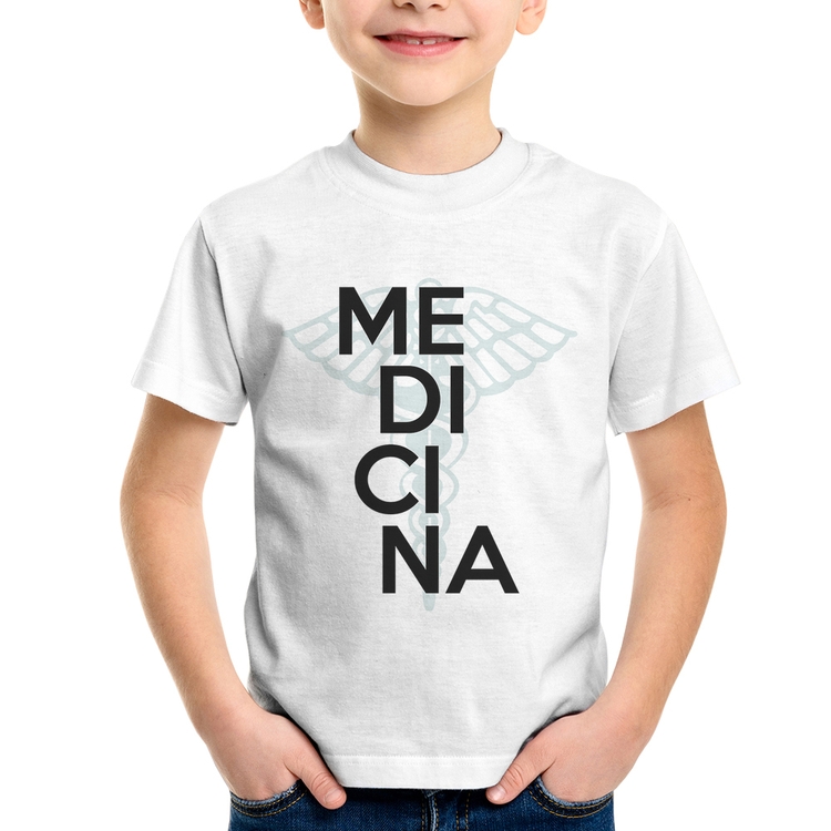 Camiseta Infantil Medicina Estudante