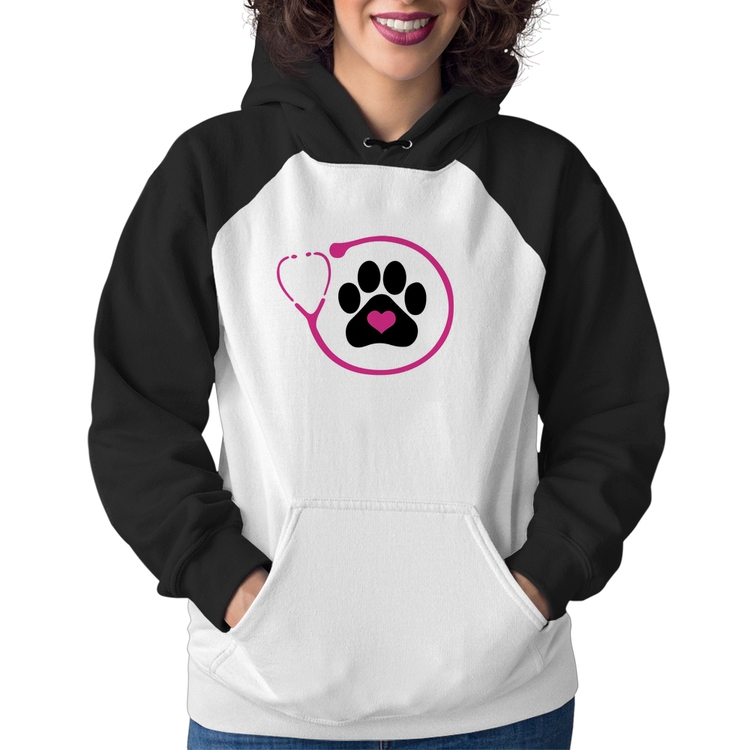 Moletom Feminino Medicina Veterinária Patinha
