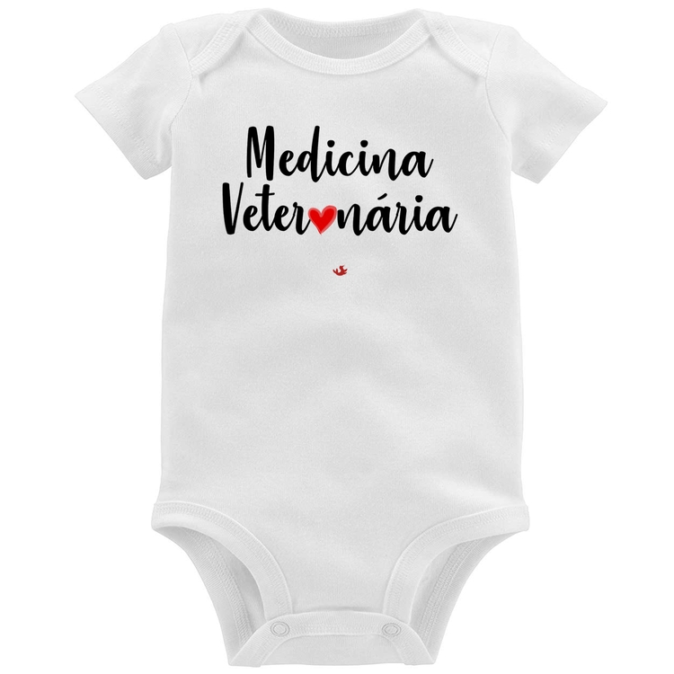 Body Bebê Medicina Veterinária por amor