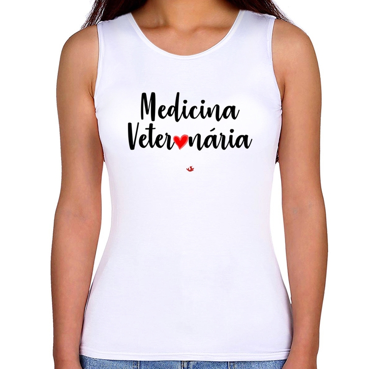 Regata Feminina Medicina Veterinária por amor
