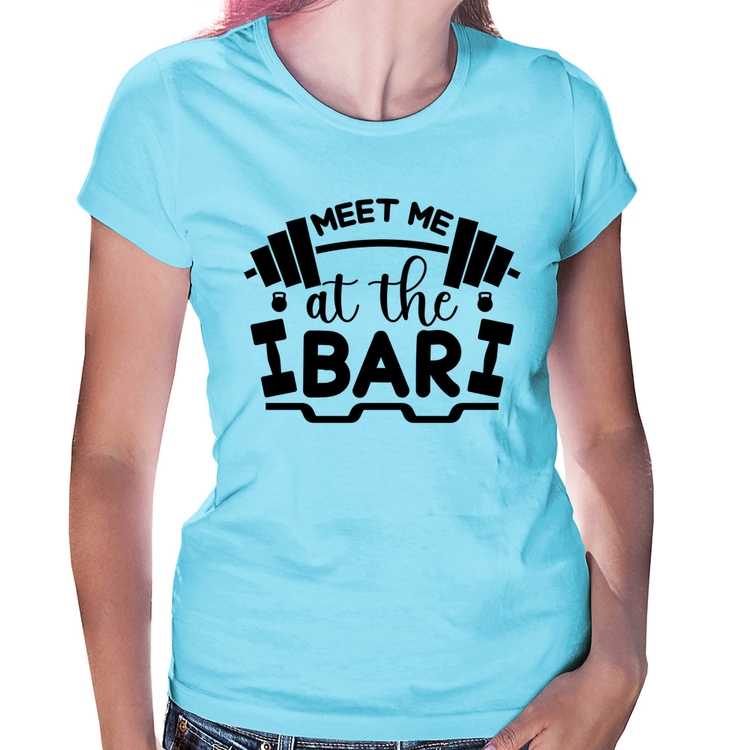 Baby Look Meet Me At The Bar - Azul Bebê