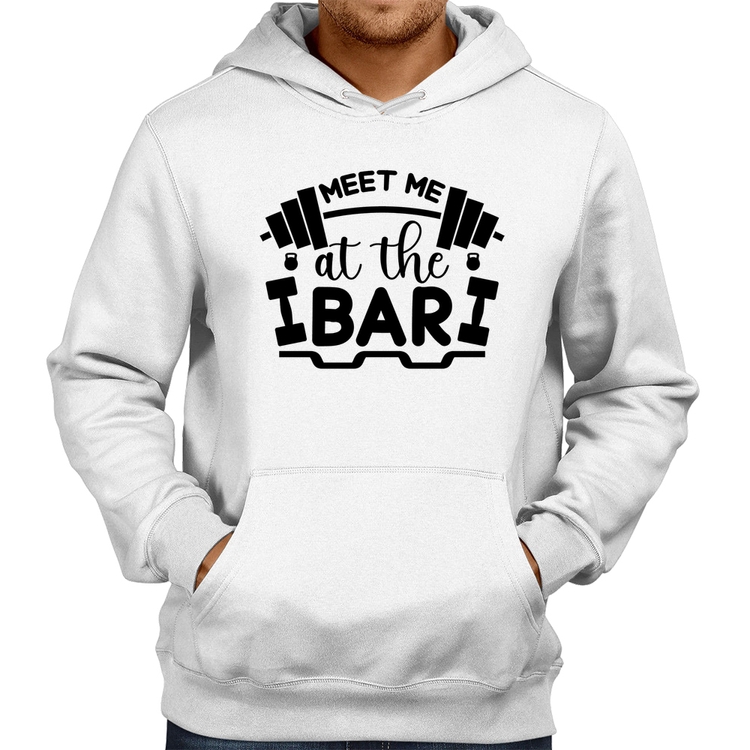Moletom Meet Me At The Bar - Branco