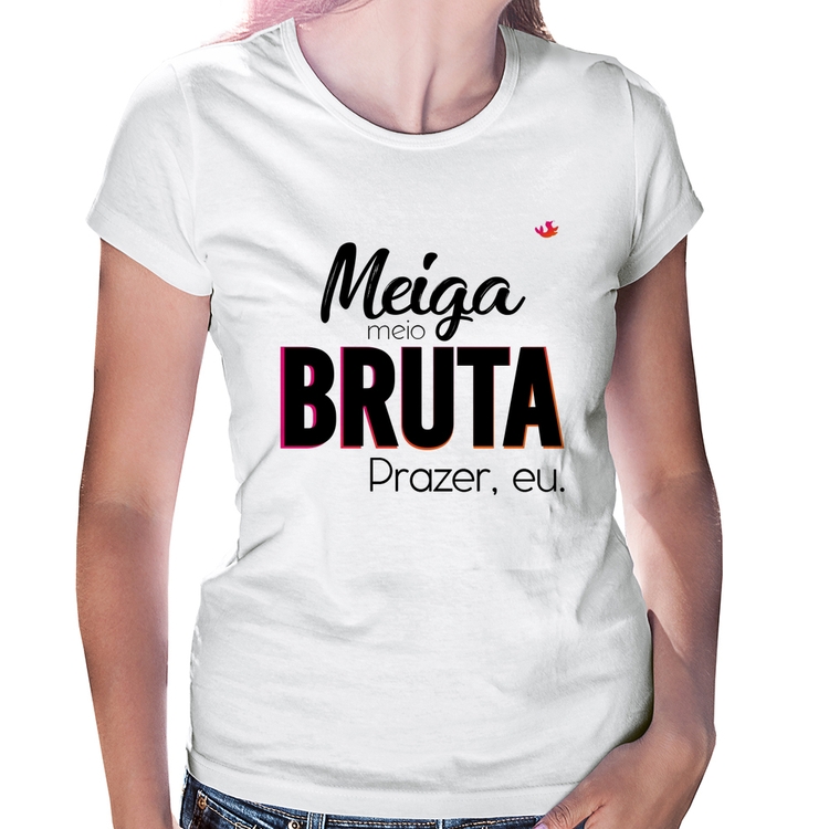 Baby Look Meiga meio bruta