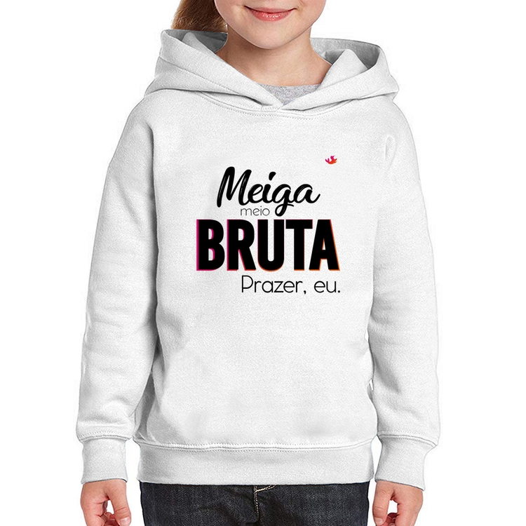 Moletom Infantil Meiga meio bruta