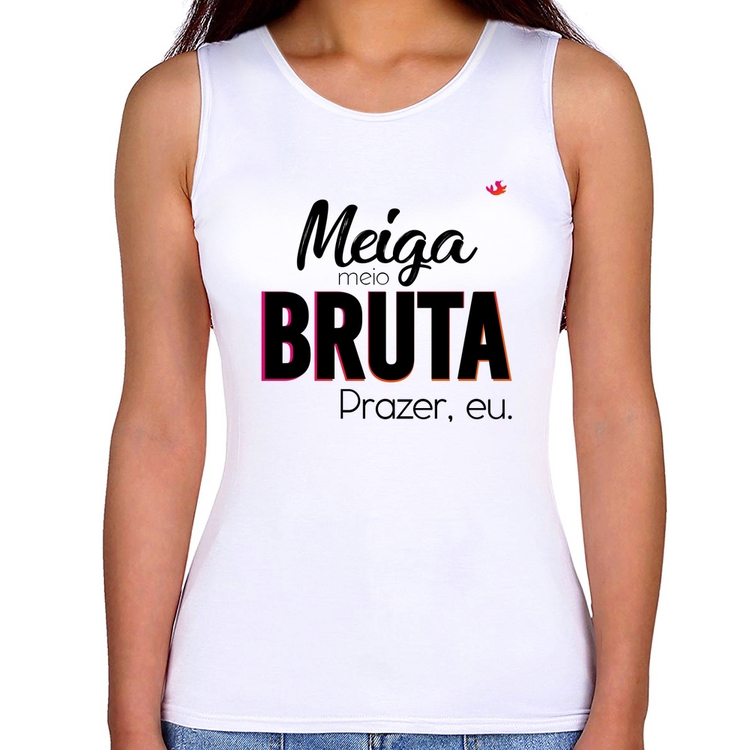 Regata Feminina Meiga meio bruta