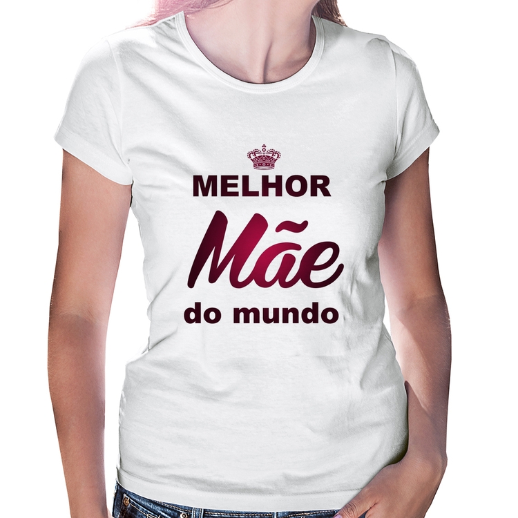 Baby Look Melhor mãe do mundo