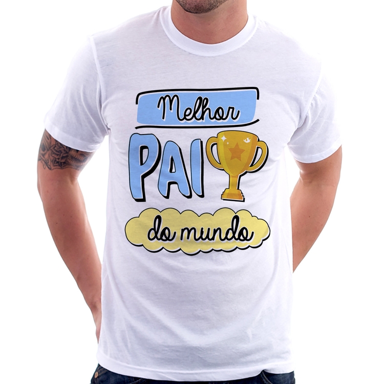 Camiseta Melhor pai do mundo