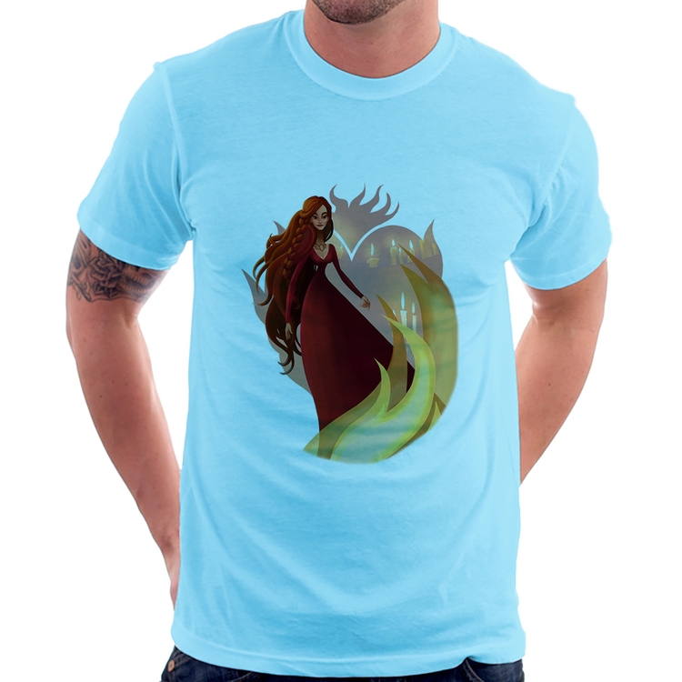 Camiseta Melisandre Art - Azul Bebê