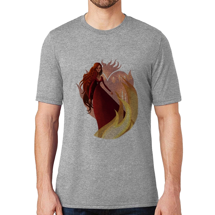 Camiseta Melisandre Art - Cinza