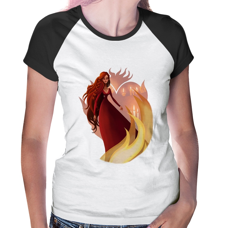 Baby Look Raglan Melisandre Art