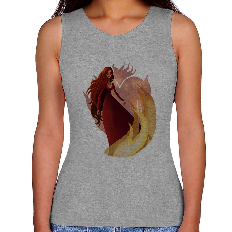 Regata Feminina Melisandre Art - Cinza