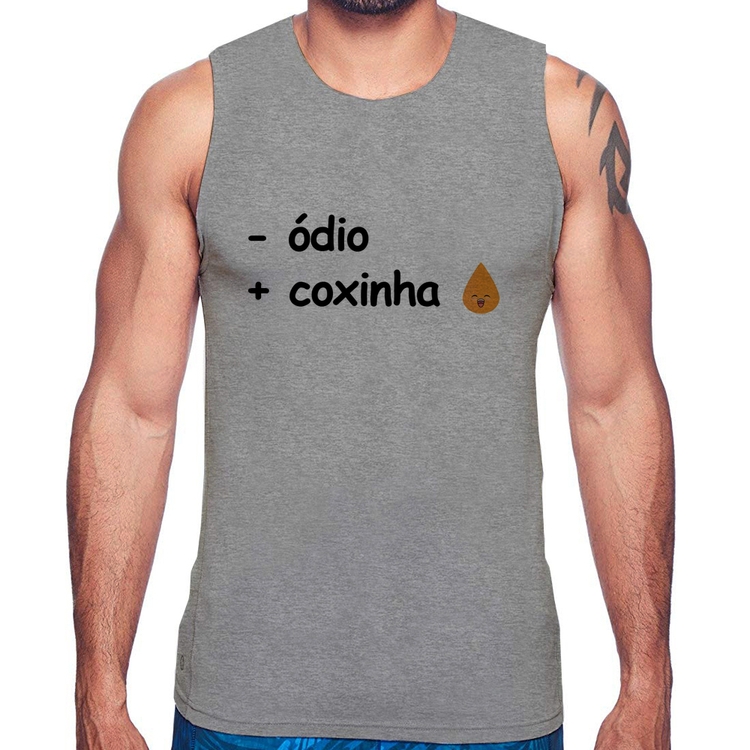 Regata Menos ódio, Mais coxinha - Cinza