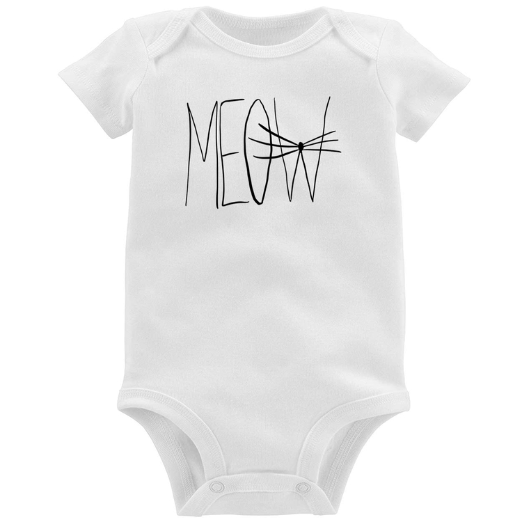 Body Bebê Meow