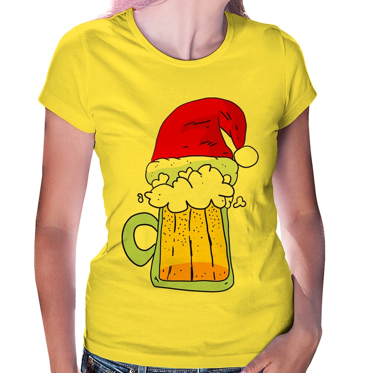 Baby Look Merry Beer - Amarela