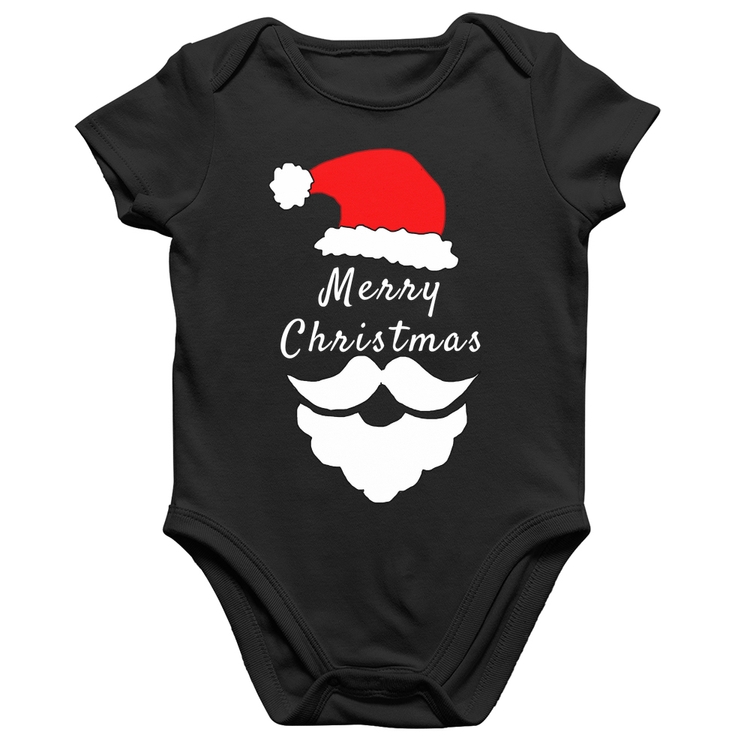 Body Bebê Algodão Merry Christmas