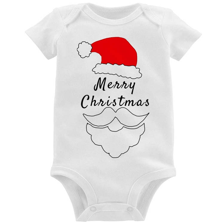 Body Bebê Merry Christmas