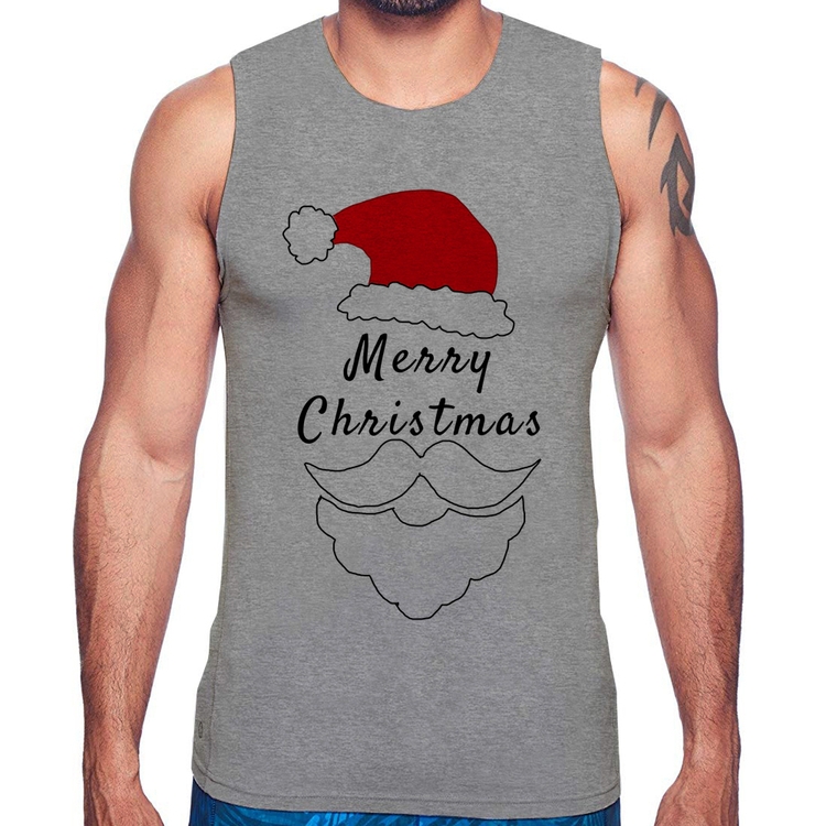 Regata Merry Christmas - Cinza