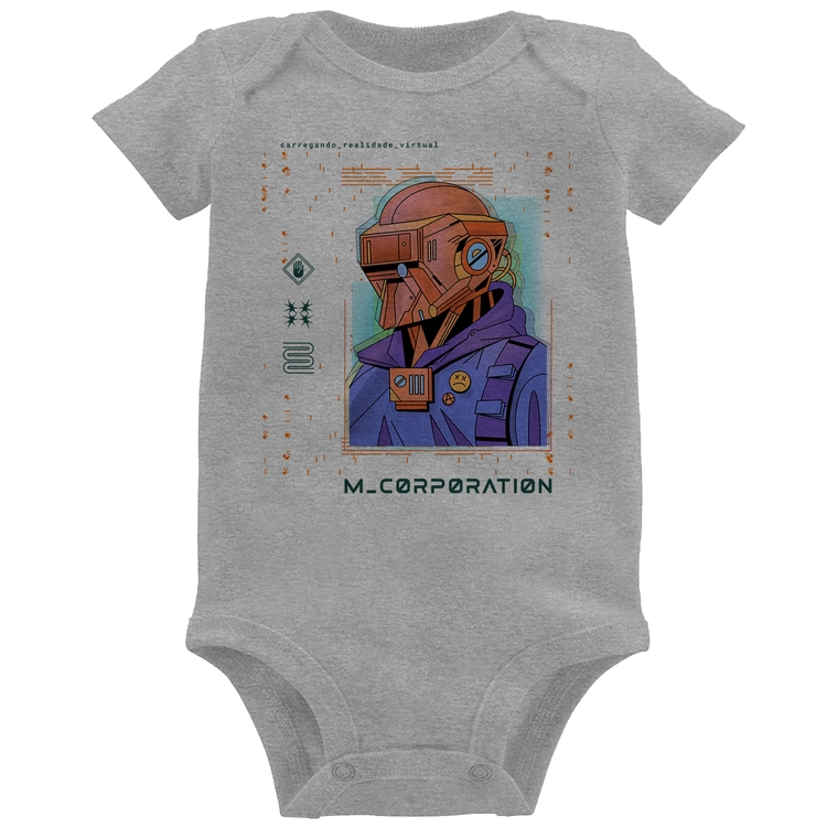 Body Bebê Metaverse Corporation - Cinza