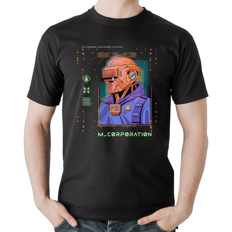 Camiseta Algodão Metaverse Corporation