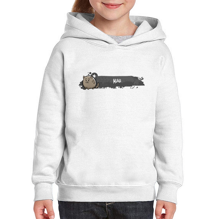 Moletom Infantil Miau