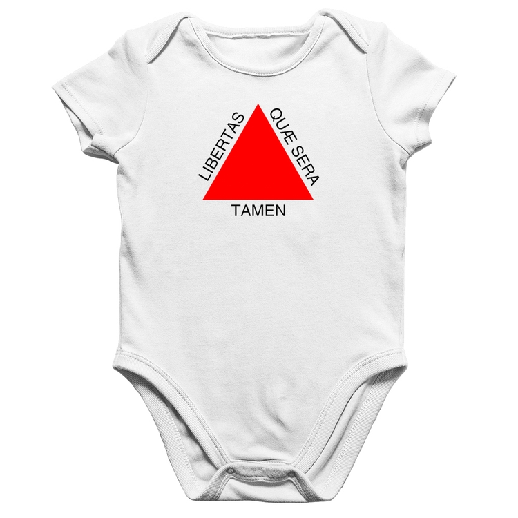 Body Bebê Algodão Minas Gerais - Branco