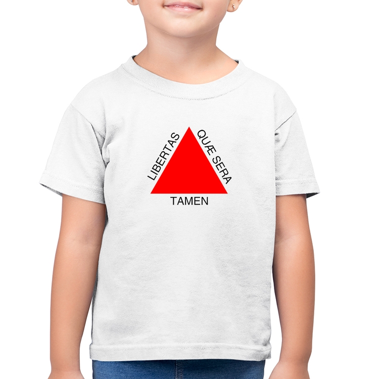 Camiseta Algodão Infantil Minas Gerais - Branca