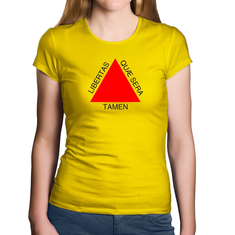 Baby Look Algodão Minas Gerais - Amarela