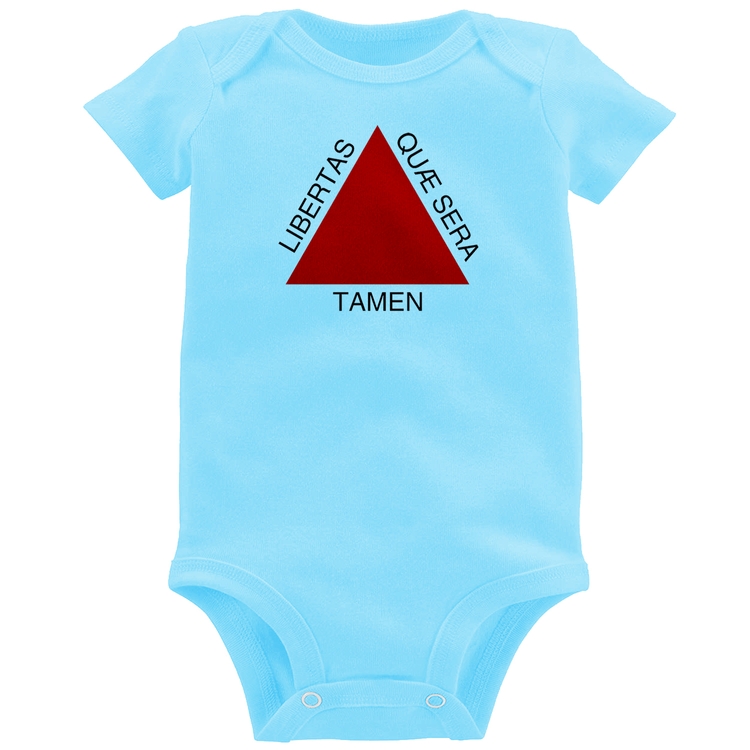 Body Bebê Minas Gerais - Azul Bebê