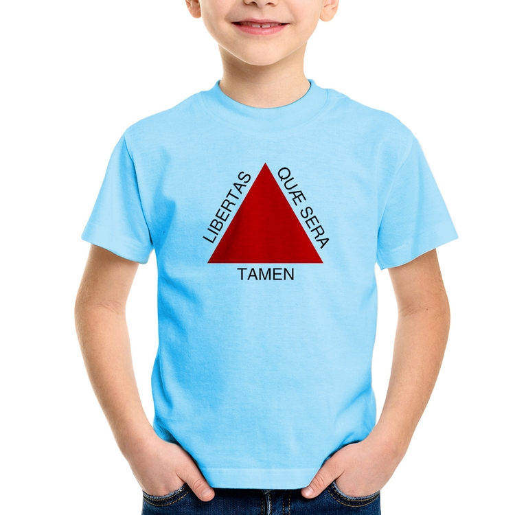 Camiseta Infantil Minas Gerais - Azul Bebê