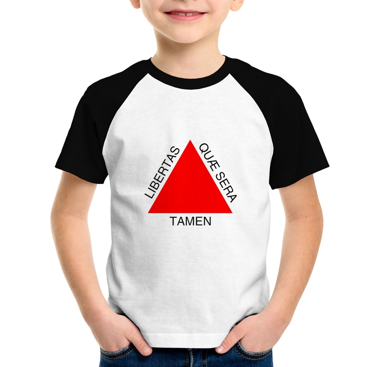 Camiseta Raglan Infantil Minas Gerais