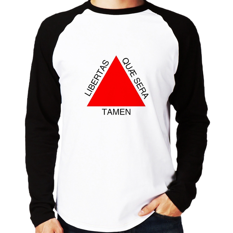 Camiseta Raglan Minas Gerais Manga Longa