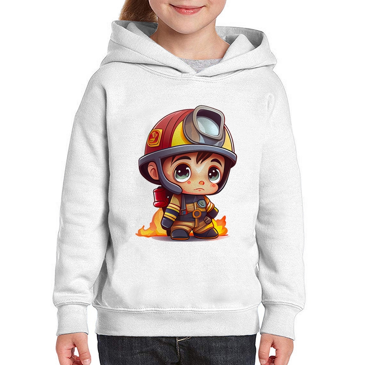 Moletom Infantil  Mini Bombeiro 