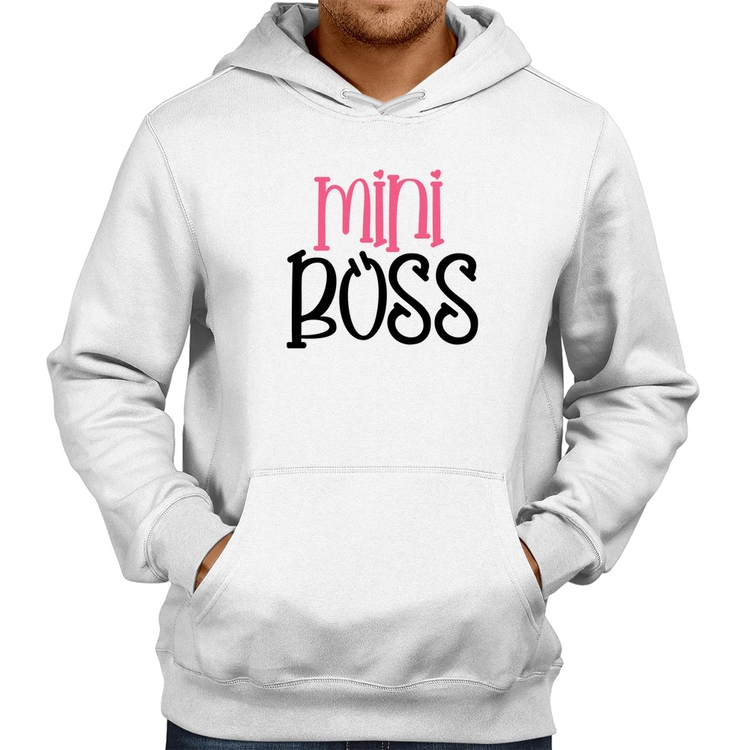 Moletom Mini Boss - Branco