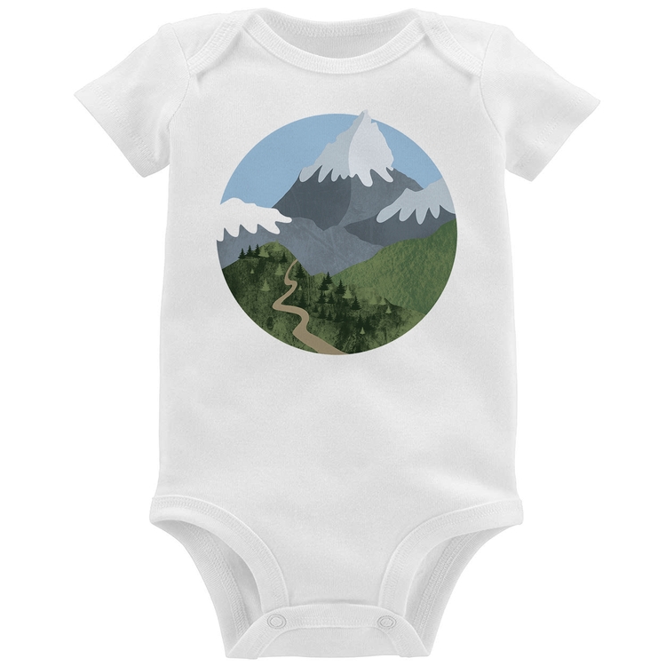 Body Bebê Montanhas