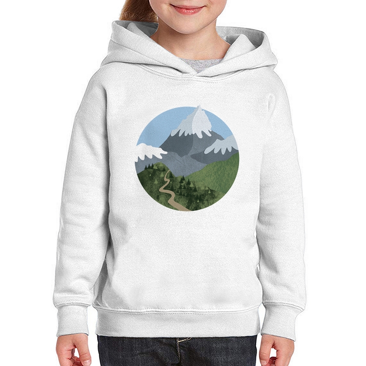 Moletom Infantil Montanhas