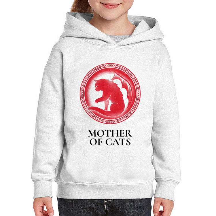Moletom Infantil Mother of Cats