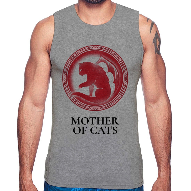 Regata Mother of Cats - Cinza