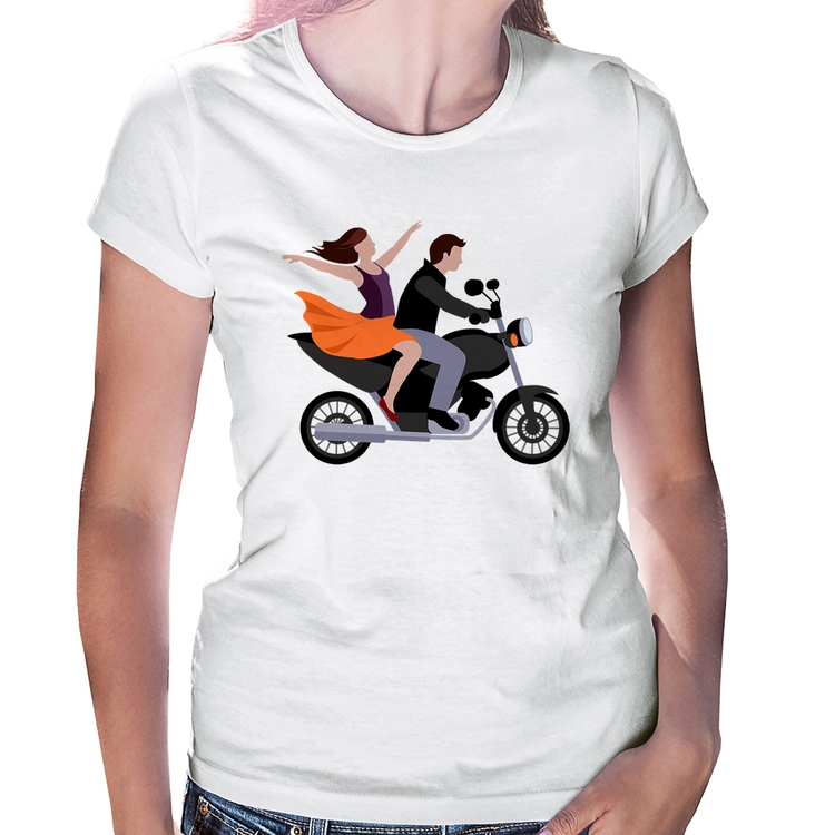 Baby Look Moto Casal